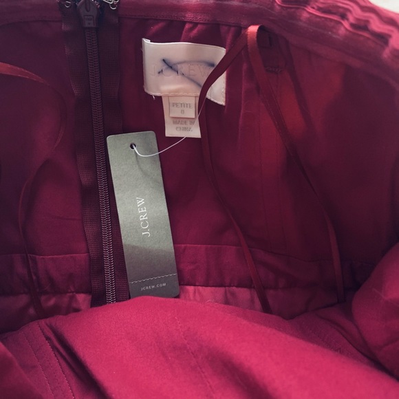 JCrew Arabelle silk dress - Wild Beet NWT - Picture 4 of 6